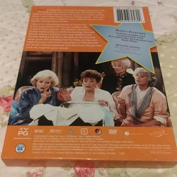 The Golden Girls Fifth Season - Picture 2 of 10